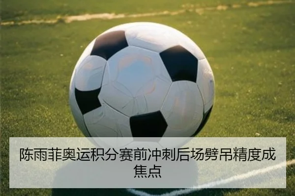 陈雨菲奥运积分赛前冲刺后场劈吊精度成焦点